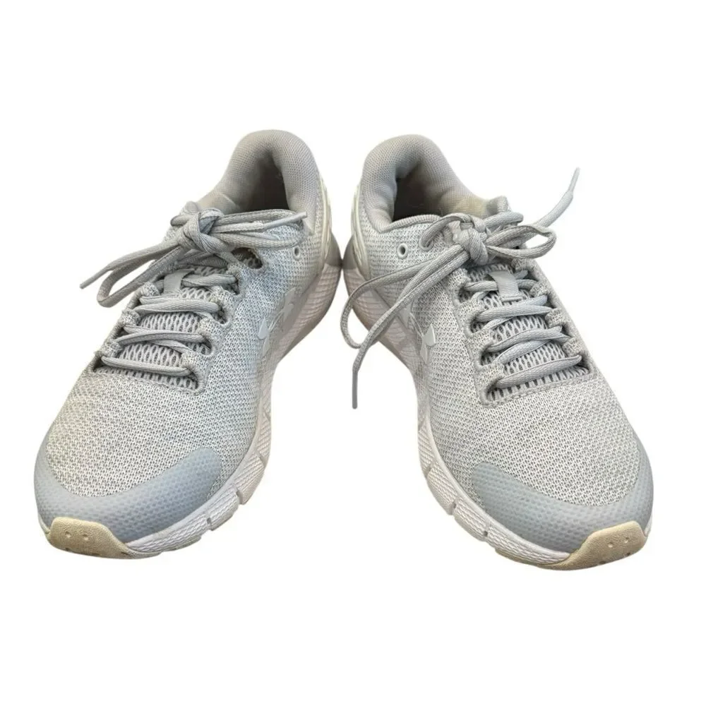 Under Armour Charged Rogue 2 Twist Grey White Running Shoes Sneakers 8